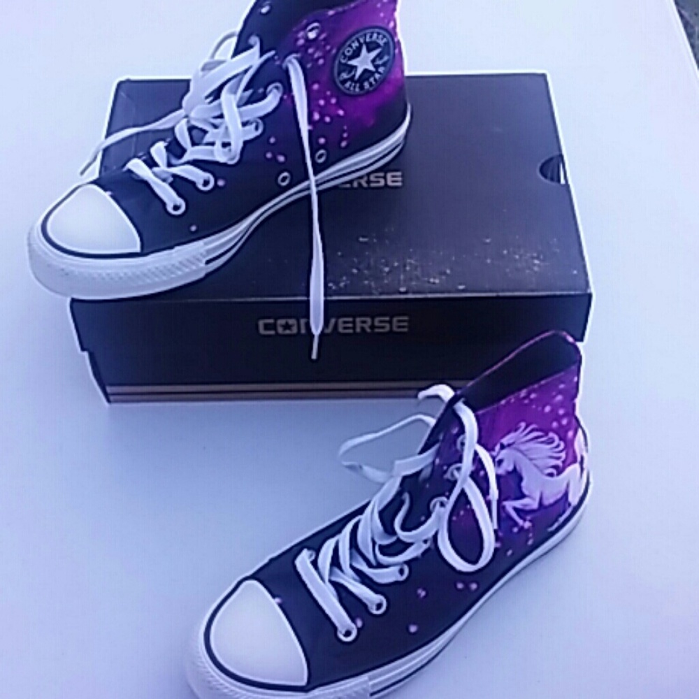 Galaxy Unicorn Unisex Converse